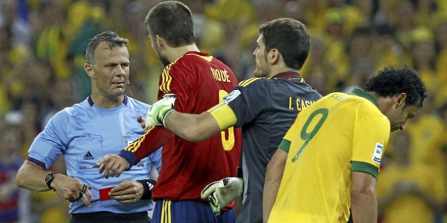 Spanyol Vs Italia - Sang Wasit Tak Lagi Jadi Momok bagi La Furia Roja