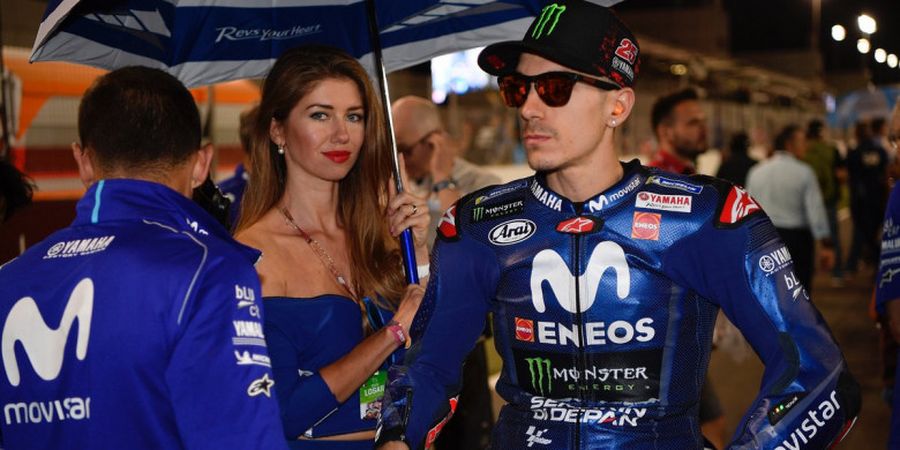 MotoGP Qatar 2018 - Meski Gagal Podium, Maverick Vinales Puas dengan Performa Motor Yamaha M1