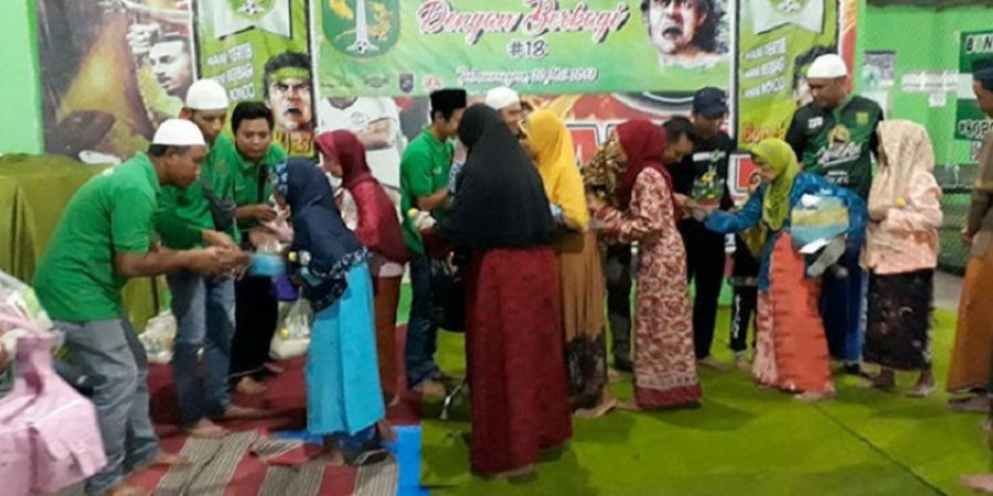 Bonek SKJ 27 Berbagi Bersama Anak Yatim