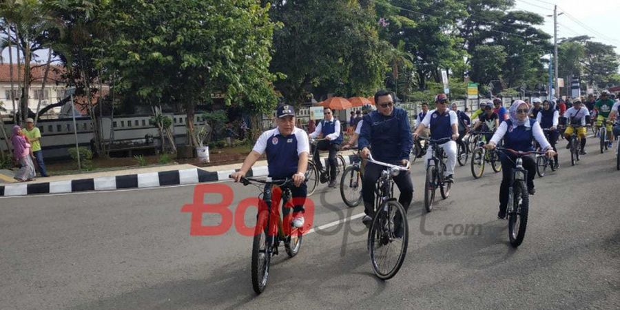 Kayuh Sepeda Sejauh 18 Kilometer, Menpora Mengaku Belum Puas