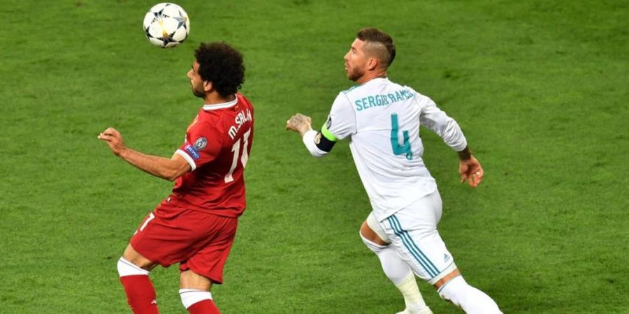 Sebelum Final Liga Champions, Sergio Ramos Sudah Komentar Sinis soal Mohamed Salah