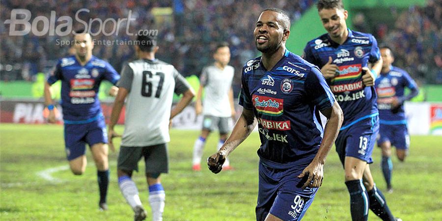 Persebaya Surabaya Waspadai Striker Brasil Milik Arema FC