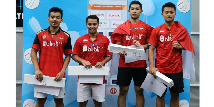 Thailand Open 2018 - Hanya Butuh Waktu 36 Menit, Akbar/Reza Susul Wahyu/Ade ke Babak Kedua