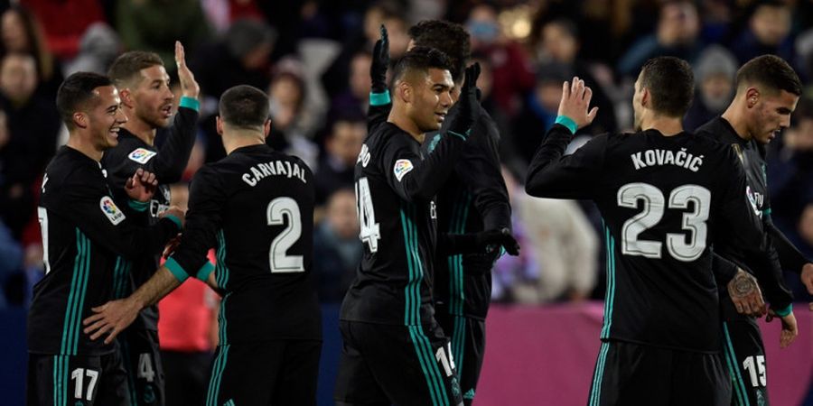 Susunan Pemain Real Madrid Vs Leganes - El Real Andalkan Pemain Lapis Kedua 