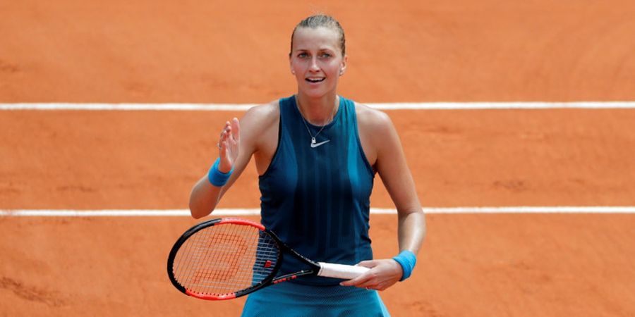 French Open 2018 - Petra Kvitova Kerja Keras Amankan Tempat pada Babak Kedua