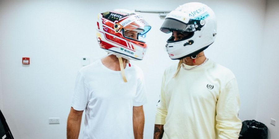 Bersaing Sengit Sepanjang Musim, Hamilton dan Vettel Akhiri Musim dengan Pemandangan yang Adem