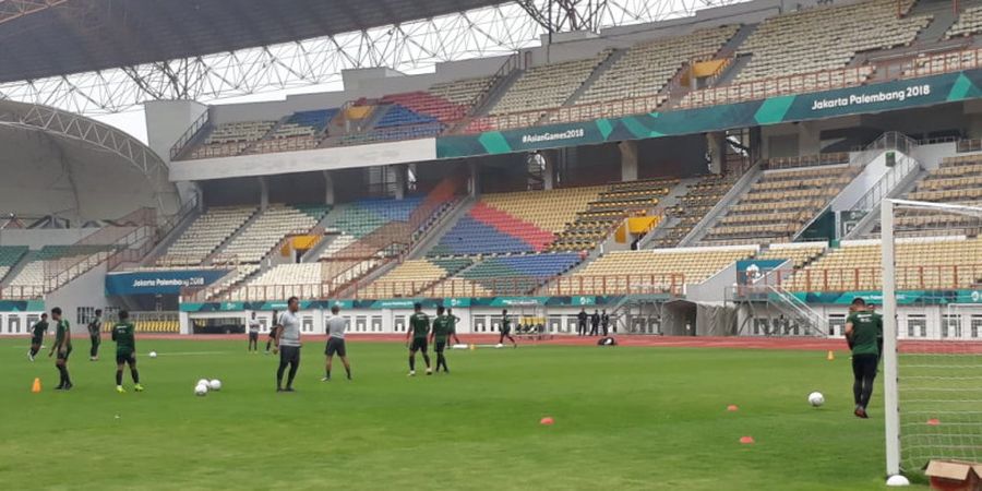 Piala AFF 2018 - Inilah Menu Latihan Pamungkas Timnas Indonesia di Cikarang Sebelum Berangkat ke Singapura