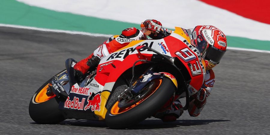 MotoGP Italia 2018 - Marc Marquez Sengaja Akhiri Sesi Kualifikasi di Posisi Ke-6, Ini Alasannya