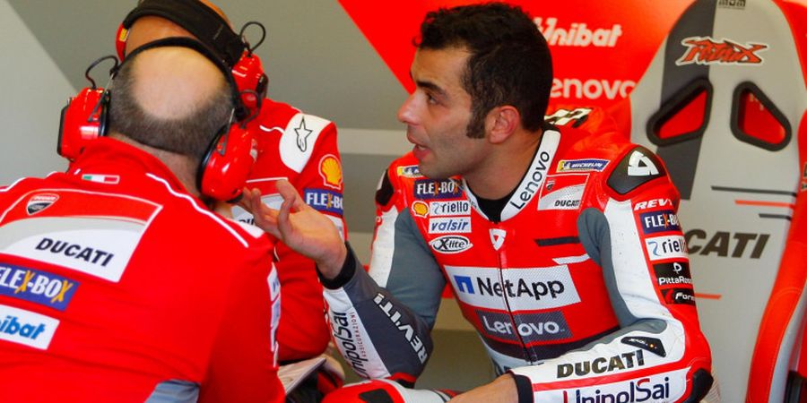 Bos Ducati Minta Danilo Petrucci untuk Tidak Bersaing dengan Andrea Dovizioso