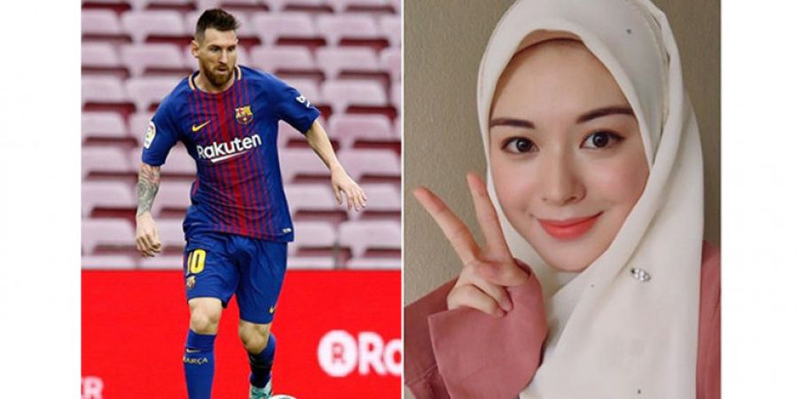 Bersama Barcelona, Lionel Messi Sukses Taklukkan Hati Hijabers Cantik Asal Korea Selatan 