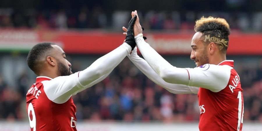 Alexandre Lacazette: Tidak Ada Persaingan dengan Pierre Emerick-Aubameyang di Lini Depan Arsenal