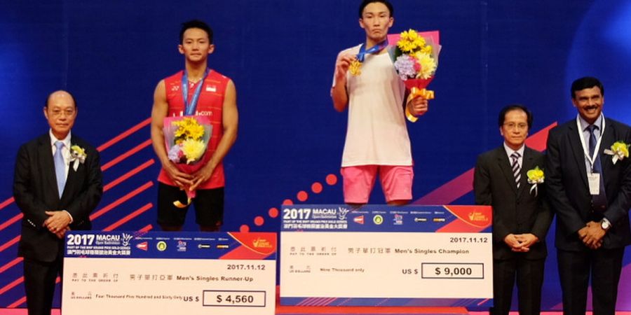 Peringkat Bulu Tangkis Dunia - Jadi Runner-up Macau Open 2017, Ihsan Maulana Mustofa Terbang Tinggi