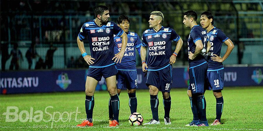 Arema FC Tak Ingin Buru-buru Pikirkan Persija