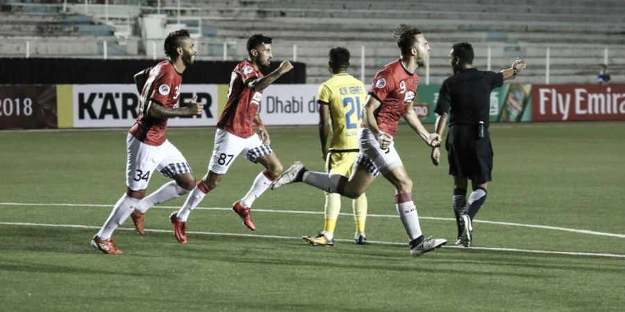 Yangon United Vs Bali United - Tandukan Spaso Buka Keunggulan Serdadu Tridatu