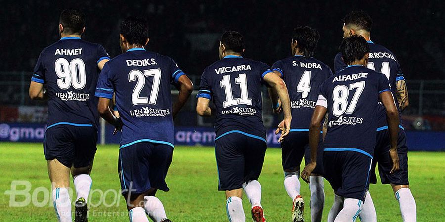 Inilah 18 Pemain Arema FC yang Berangkat ke Palembang