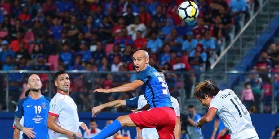 Resmi Gugur dari Piala AFC 2018, Pelatih Johor DT Kritisi Kondisi Strikernya