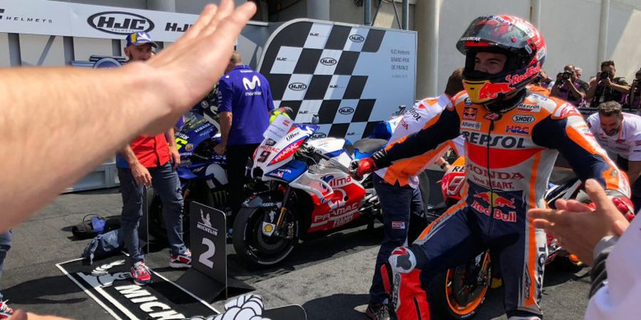 Marc Marquez Ubah Strategi Usai Andrea Dovizioso Terjatuh