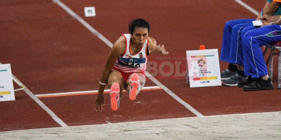 Atletik Asian Games 2018 - Maria Londa Sempat Keseleo Sebelum Bertanding