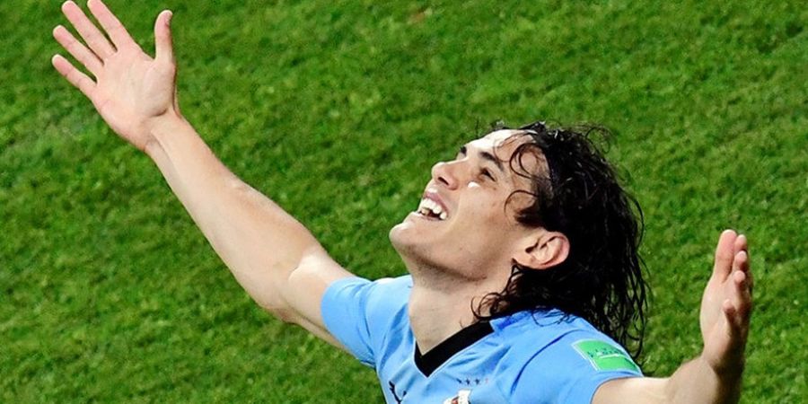 Hasil Babak I - Kepala Edinson Cavani Bikin Portugal Tertinggal