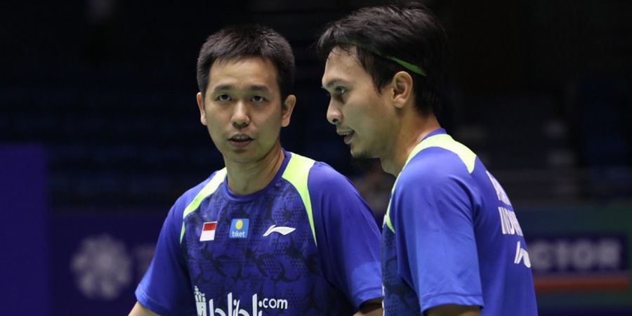 Hasil Denmark Open 2018 - Menangi Duel Ganda Putra Veteran, Ahsan/Hendra Melaju ke Perempat Final