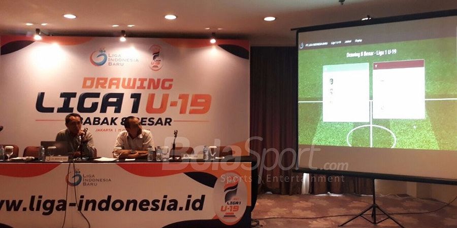 Ini Hasil Drawing Babak Delapan Besar Liga 1 U-19