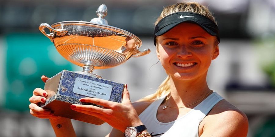 Italian Open 2018 - Taklukkan Petenis Nomor Satu Dunia, Elina Svitolina Sukses Ulangi Memori Indah 2017