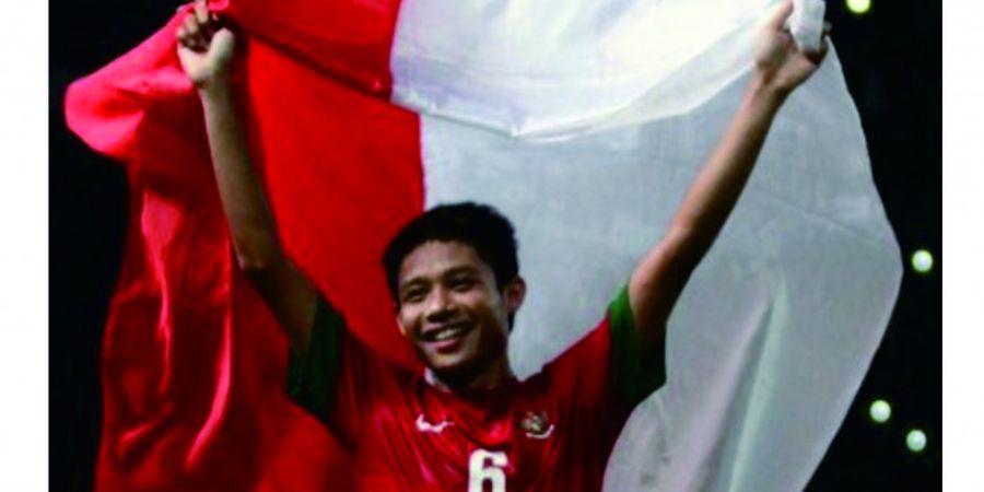 Indonesia Vs Filipina - Evan Dimas Nonton Bareng Dukung Timnas U-19 Indonesia