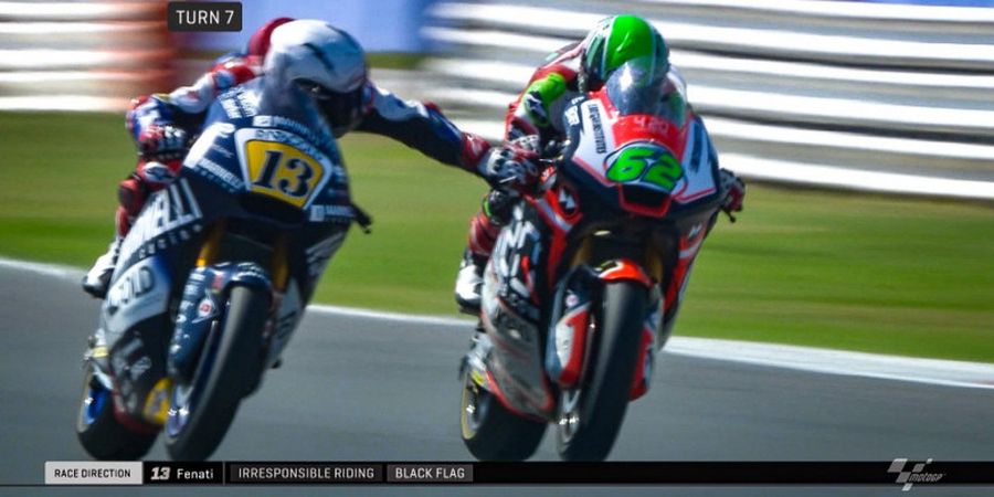 Berita MotoGP San Marino 2018 - Aksi Nekat Romano Fenati yang Bahayakan Nyawa Pebalap Lain hingga Ancaman Pembunuhan