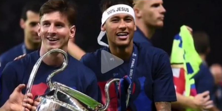 Mengharukan, Ucapan Perpisahan Neymar Setelah Jadi Pemain PSG kepada Messi