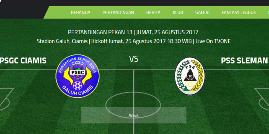 PSGC Ciamis Vs PSS Sleman Gagal Tayang secara Live, Warganet Pantau Live Tweet