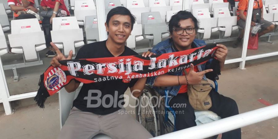 The Jakmania Disabilitas Ini Perdana Saksikan Persija di SUGBK dan Ingin Foto Bareng Marko Simic