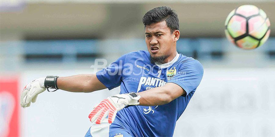 Penjaga Gawang Persib Antusias dengan Agenda Uji Coba