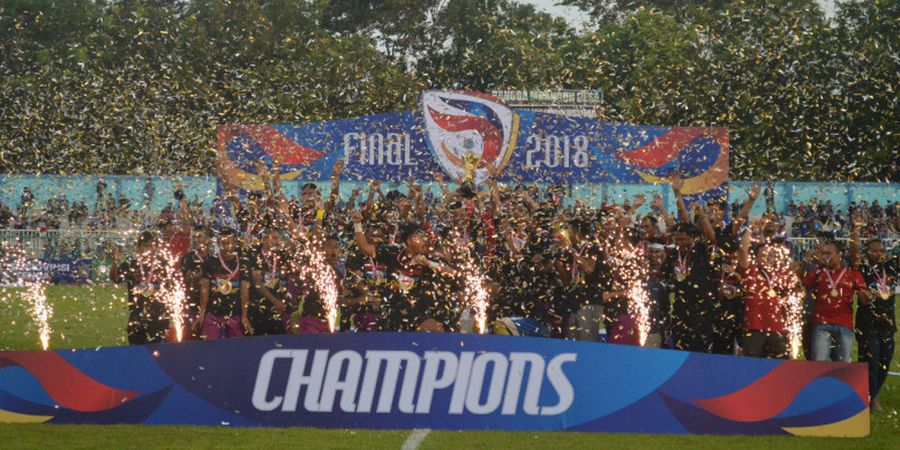 Persik Kediri Juarai Liga 3 2018 Seusai Menang Agregat Atas PSCS Cilacap