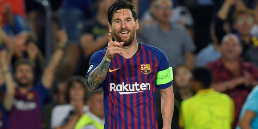 Lionel Messi Raja Hattrick Liga Champions Kalahkan Cristiano Ronaldo