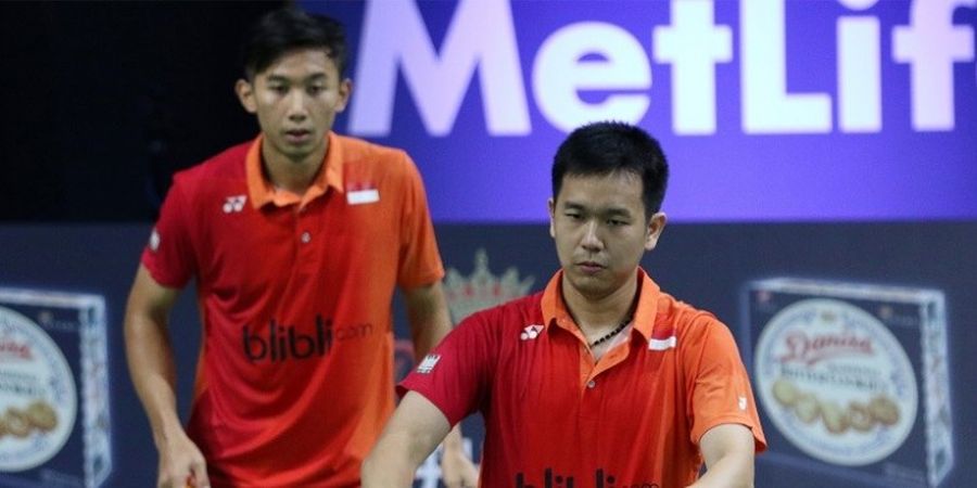 Indonesia Masters 2018 - Kembali Dipasangkan, Rian/Hendra Melaju ke Babak Kedua