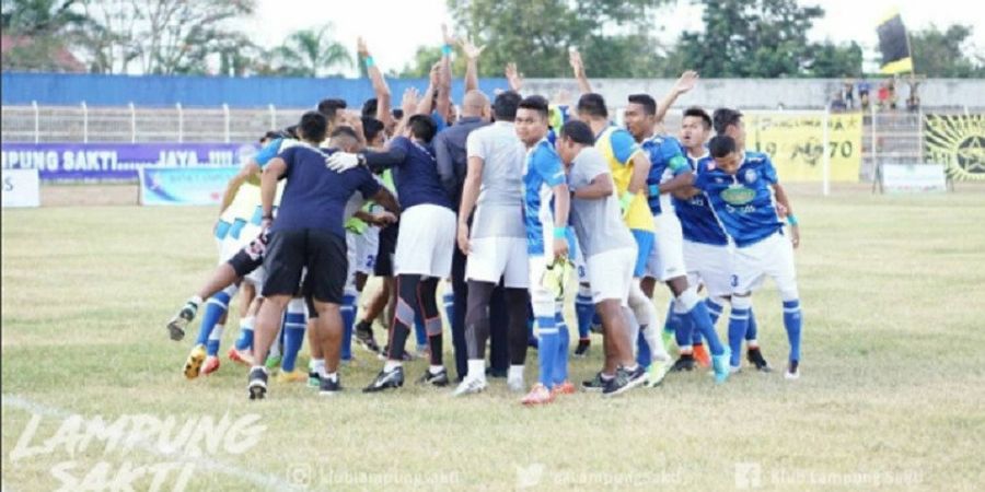 Perserang Serang Harapkan Kesaktian Lampung Sakti Tumbangkan Cilegon di Lampung