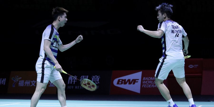 Link Live Streaming Hong Kong Open 2018 - Marcus/Kevin Jumpa Musuh Bebuyutan, Wakil Indonesia Tanding Mulai Pukul 12.00 WIB