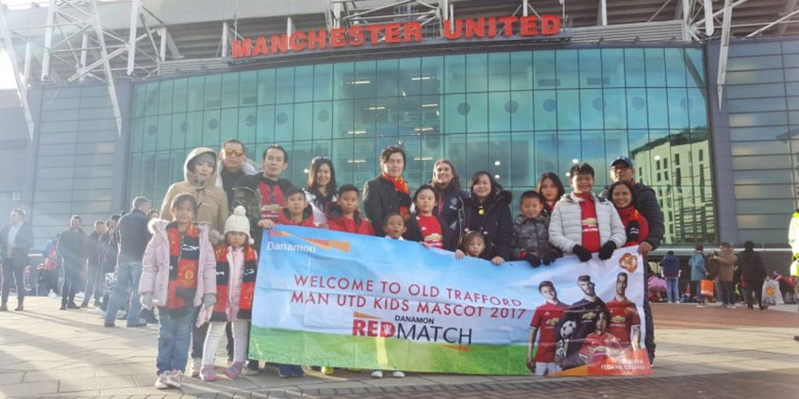 Danamon Hadirkan Kids Mascot di Old Trafford