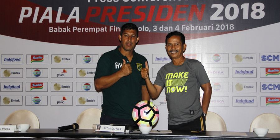 Begini Ekspresi Djajang Nurdjaman Saat PSMS Medan Kalahkan Persebaya Surabaya 