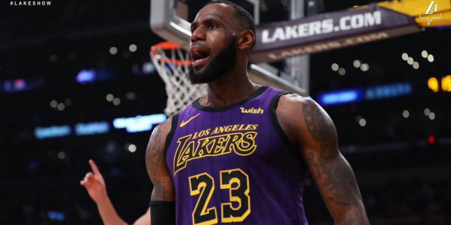 Triple Double ke-85 LeBron James Tak Cukup untuk Menangkan Lakers