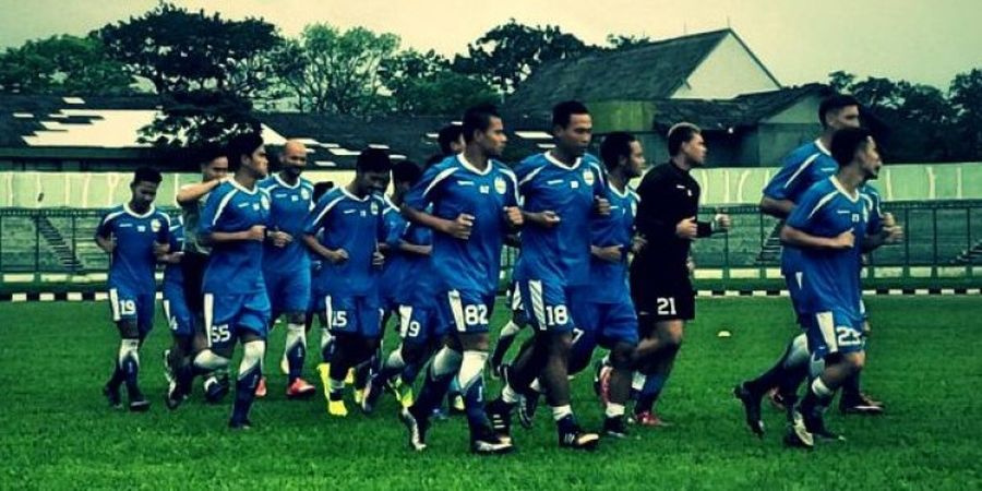 Persib Menjalani Latihan Pertama di Bulan Puasa