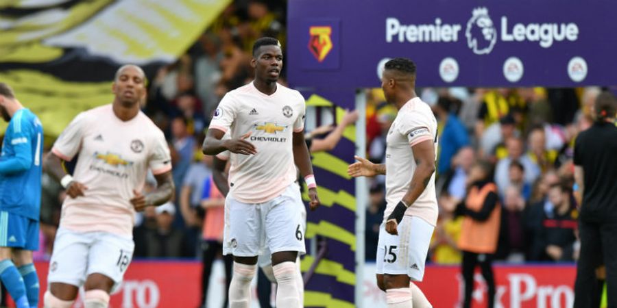 Hasil Babak I - Perut Romelu Lukaku Bawa Manchester United Ungguli Watford