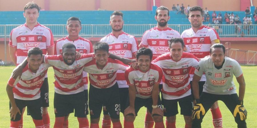 Pemain Anyar Cetak Gol, Madura United Kalahkan PS Mojokerto Putra