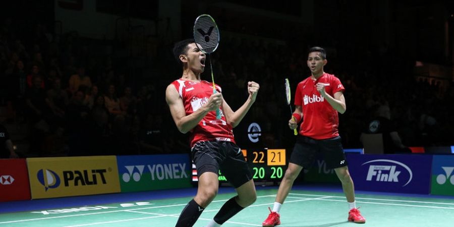 German Open 2018 - Fajar/Rian Tak Menyangka Bisa Kalahkan Ahsan/Hendra 2 Gim Langsung