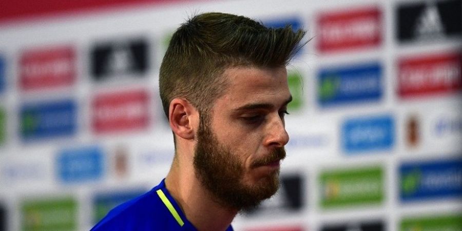 Sambutan Mesra David De Gea kepada Nemanja Matic