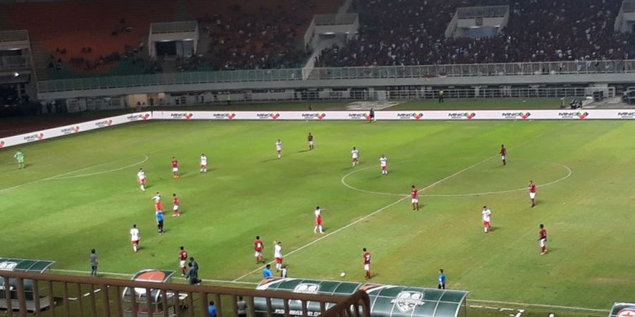 Indonesia U-23 Vs Bahrain U-23 - Tertinggal 0-1, Garuda Muda Kesulitan Menutup Ruang Tembak di Awal Laga