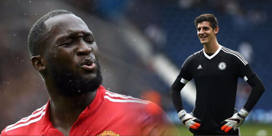 Chelsea Vs Manchester United - Kokohnya Thibaut Courtois Bakal Buat Romelu Lukaku Merana