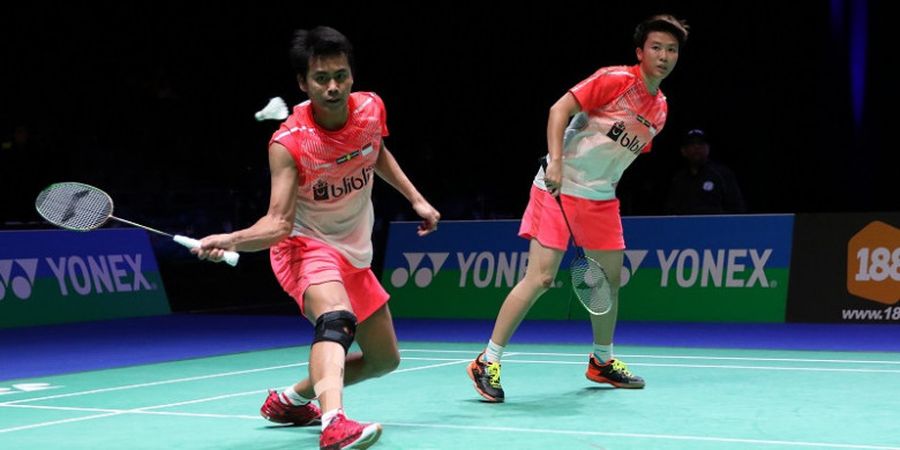 Ngakak! Begini Cara Tontowi Ahmad Menghibur Diri Dari Kekalahan di All England Open 2018