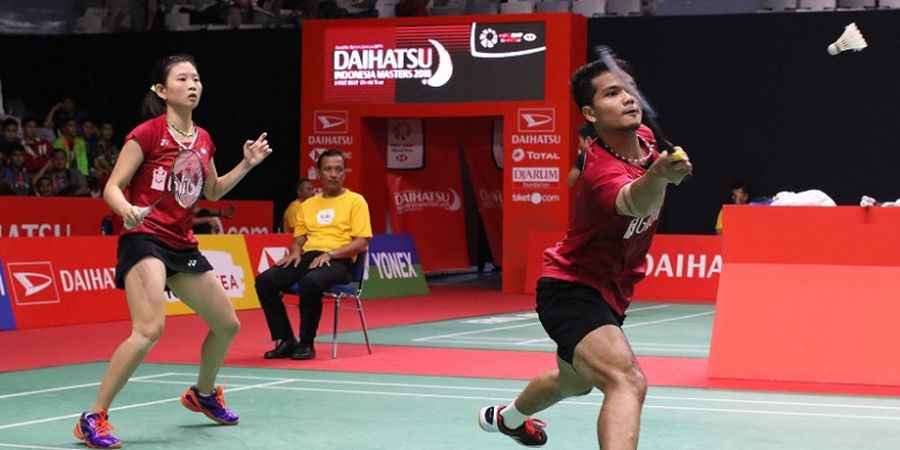 Indonesia Masters 2018 - 2 Ganda Campuran Lolos ke Babak 16 Besar, 2 Lainnya Tertahan