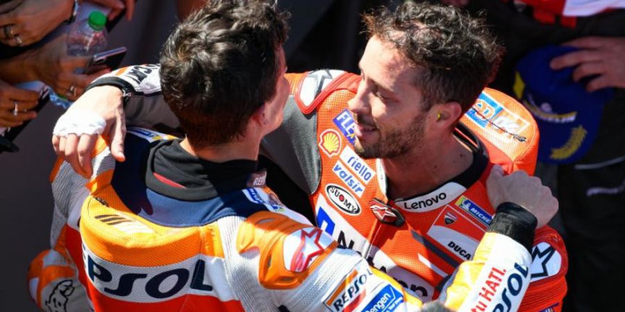 Andrea Dovizioso Ragu Marc Marquez Tetap Kuat Jika Tunggangi Ducati